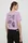 The North Face t-shirt bawełniany damski kolor fioletowy NF0A880NPO21