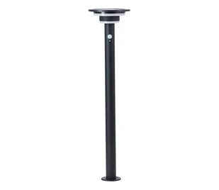 Brilliant - LED Lampa solarna z czujnikiem GARVINA LED/3W/3,7V 85 cm IP44 czarny - Lampy ogrodowe - miniaturka - grafika 1