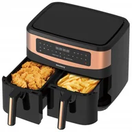 Frytownice gastronomiczne - 2x4,5L Frytownica Beztłuszczowa Frytkownica 9L Air 2600W - miniaturka - grafika 1