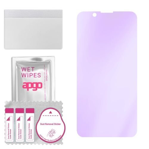 szkło ochronne na ekran Hybrydowe 9H z filtrem ANTI-BLUE zamiennik hartowanego do Sony Xperia 1 VI - apgo hybrid ANTI-BLUE Flexible Hybrid Glass...