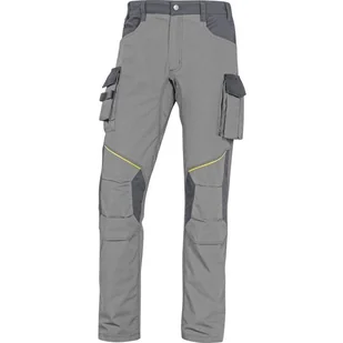 Delta Plus Spodnie robocze kolor szary rozmiar 3XL MCPA2GR3X MCPA2GR3X - Odzież robocza - miniaturka - grafika 1