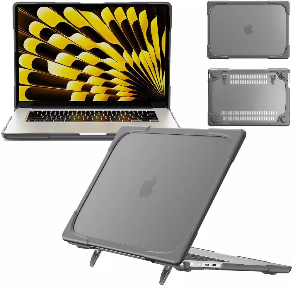 Etui Alogy Etui do MACBOOK AIR 13 M2 2022 / M3 2024 / M4 2025 / M5 2026 Rugged matowe