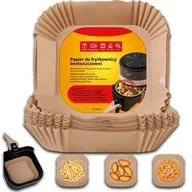 Akcesoria i części AGD - Wkład Papierowy Do Frytkownicy Beztłuszczowej Do Pieczenia Air Fryer 100szt - miniaturka - grafika 1