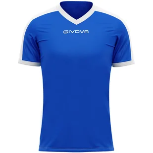 GIVOVA koszulka sportowa męska t-shirt treningowy MAC04 niebieska - Piłka nożna GIVOVA koszulka sportowa męska t-shirt treningowy MAC04 niebieska - Piłka nożna - miniaturka - grafika 1