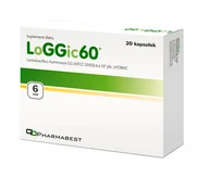 Układ pokarmowy - PHARMABEST SP. Z O.O. LoGGic60 probiotyk 20 kapsułek 3144964 - miniaturka - grafika 1