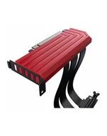 Obudowy komputerowe - HYTE PCIE40 4.0 Luxury, Riser Card (red) - miniaturka - grafika 1