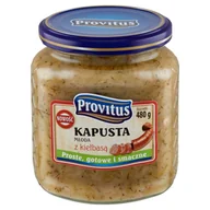 Szybkie dania obiadowe - Kapusta młoda z kiełbasą Provitus 480g - miniaturka - grafika 1