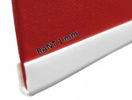 Akcesoria motoryzacyjne - biała krawędziówka rantówka listwa krawędziowa 1mm - miniaturka - grafika 1