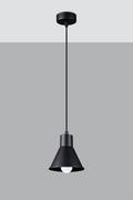 Lampy sufitowe - Sollux Lighting lighting Lampa wisząca TALEJA 1 czarna [E27] SL.0985 [16719631] - miniaturka - grafika 1