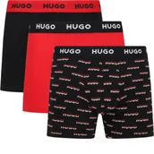 Majtki męskie - Hugo Bodywear Bokserki 3-pack Design - miniaturka - grafika 1