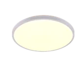 Lampy sufitowe - SLOPE R63771931 gładki okrągły plafon z białą otoczką LED 34W DIM 2700-6500K + pilot - miniaturka - grafika 1