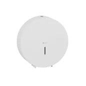 Stojaki i wieszaki na papier toaletowy - Pojemnik na papier toaletowy Merida STELLA White Line Mega stal biała - miniaturka - grafika 1