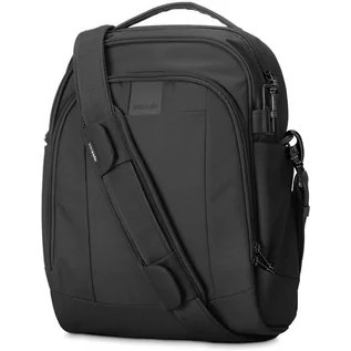 Torebki damskie - Pacsafe Metrosafe LS250 Torba z paskiem na ramie RFID 26 cm black - grafika 1