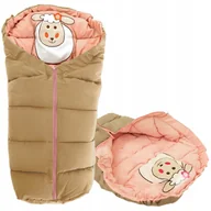 Śpiworki dla dzieci - CIEPŁY ŚPIWÓR ŚPIWOREK DZIECIĘCY DO WÓZKA 90 CM - miniaturka - grafika 1