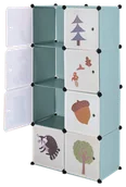 Półki i regały dla dzieci - LIVARNO home Regał dziecięcy z 8 przegródkami Lis - miniaturka - grafika 1