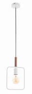 Lampy sufitowe - Candellux FRAME Biała E27 Lampa wisząca 31-73563 31-73563 - miniaturka - grafika 1