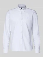 Koszule męskie - Koszula casualowa o kroju slim fit z czystej bawełny model ‘H-ROAN’ - miniaturka - grafika 1