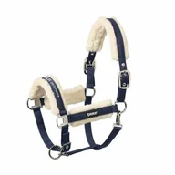 Akcesoria jeździeckie - Eskadron Kantar FAUX-FUR DOUBLEPIN BASIC - nightblue - miniaturka - grafika 1