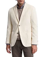 Marynarki męskie - Pierre Cardin Męska marynarka Manel Blazer, Blanc de Blanc, 48 - miniaturka - grafika 1