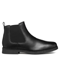 Botki męskie - Sztyblety Geox Uomo Claudio U2658A 00043 C9999 Czarny - miniaturka - grafika 1