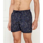 Kąpielówki męskie - BOSS BLACK Szorty kąpielowe Paisley_AOP | Regular Fit - miniaturka - grafika 1