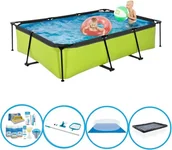 Baseny ogrodowe - Basen EXIT Lime - Basen stelażowy 300x200x65 cm - Zestaw basenowy - miniaturka - grafika 1