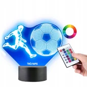 Lampy pozostałe - Lampka na Biurko Statuetka Piłka Nożna Piłkarz - miniaturka - grafika 1