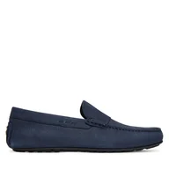Mokasyny męskie - Mokasyny BOSS Noel 50548116 Granatowy - miniaturka - grafika 1