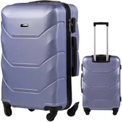 Walizki - UNLIMITED Walizka PODRÓŻNA xl BAGAŻ rejestrowany do SAMOLOTU z ABS-u - miniaturka - grafika 1