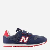 Buty dla chłopców - Sneakersy chłopięce na rzepy New Balance 500 PV500NV1 30 (12US) Granatowe (196432579181). Buty sportowe i sneakersy chłopięce - miniaturka - grafika 1