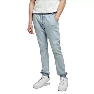 Urban Classics Męskie spodnie dresowe z dzianiny, dostępne w wielu różnych kolorach, rozmiary od S do 5XL, Lighter Washed, XXL - Spodenki męskie - miniaturka - grafika 1
