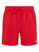 Kąpielówki męskie - Reebok Szorty kąpielowe "Yale" w kolorze czerwonym - miniaturka - grafika 1