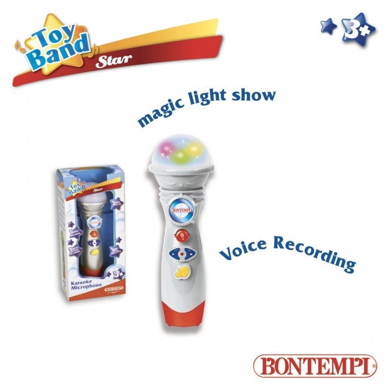 Bontempi, Mikrofon z funkcją nagrywania i efektami świetlnymi