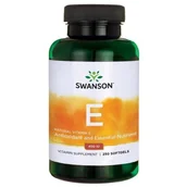 Witaminy i minerały - SWANSON Witamina E Naturalna 400IU - (250 kap) - miniaturka - grafika 1