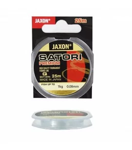 Żyłki Jaxon Satori Premium 25m 0,08 mm - Żyłki wędkarskie - miniaturka - grafika 1