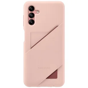 Samsung Card Slot Cover etui do Samsung Galaxy A04s silikonowy pokrowiec portfel na kartę miedziane (EF-OA047TZEGWW) - Portfele - miniaturka - grafika 1