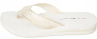 Klapki i japonki damskie - NOWE DAMSKIE JAPONKI TOMMY HILFIGER KLAPKI TH MITZIE 24D XW0XW02949 r. 37 - miniaturka - grafika 1
