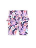Spodenki damskie - Coccodrillo Szorty sportowe WC5122501HGN Fioletowy Slim Fit - miniaturka - grafika 1