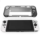 Akcesoria do Nintendo - Mocne etui ochronne Alogy wstrząsoodporne do Nintendo Switch OLED Czarne - miniaturka - grafika 1