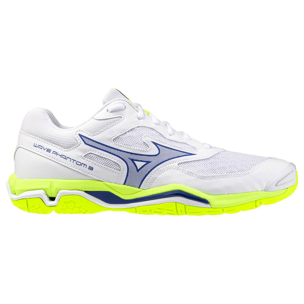 Męskie buty gimnastyczne Mizuno Wave Phantom 3 White/Lightning Yellow/Dazzlin EUR 43