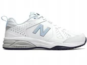 Buty sportowe damskie - Buty damskie New Balance 624 WX624WB5 sportowe białe 37,5 - miniaturka - grafika 1