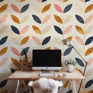 Flizelina tapeta Wzór styl skandynawskim 152x104cm - Tapety - miniaturka - grafika 1