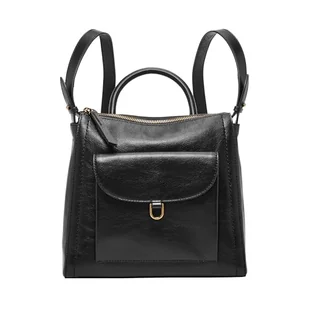 Fossil Parker Mini plecak, czarny, Czarny, Small - Torebki damskie - miniaturka - grafika 1