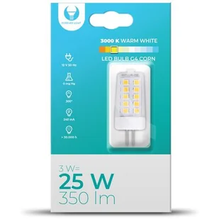 Forever Light Żarówka LED RTV003665 3W G4 RTV003665 - Halogeny - miniaturka - grafika 1