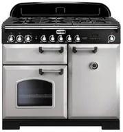 Kuchenki gazowo-elektryczne - Falcon Classic Deluxe 100 Królewska perła chrom - miniaturka - grafika 1