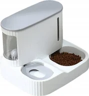 Miski dla kotów - Korbi PODAJNIK WODY I KARMY MISKA DLA KOTA I PSA DOZOWNIK 2W1 POIDŁO 3,85L - miniaturka - grafika 1