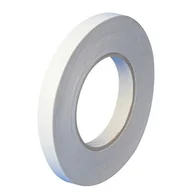 Dekoratorstwo - Taśma flizelinowa, dwustronna, papierowa, akryl, 12 mm / 50 m - miniaturka - grafika 1