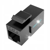 Wtyczki i adaptery - VENTION ZŁĄCZE ŁĄCZNIK ADAPTER BECZKA GNIAZDO KEYSTONE LAN RJ45 CAT 5E UTP - miniaturka - grafika 1