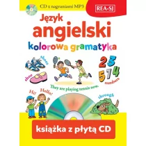 Język angielski - kolorowa gramatyka - Rea - Lektury szkoła podstawowa - miniaturka - grafika 1