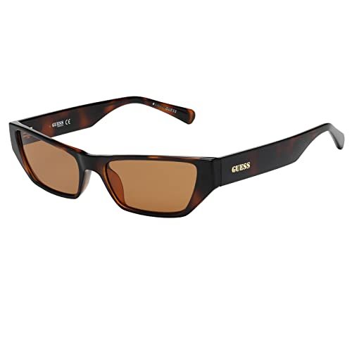 Guess Unisex GU8232 Okulary przeciwsłoneczne, Dark Havana, 56, Dark Havana, 56